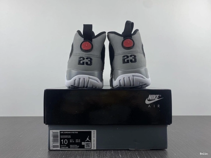 Bmlin shoes Jordan 9 CT8019-060 Grey Particle Retro 0820